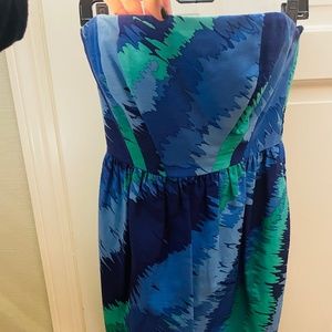 Shoshanna short strapless dress size 4